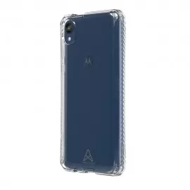 Axessorize Revolve Phone Clear Case for Motorola Moto E6